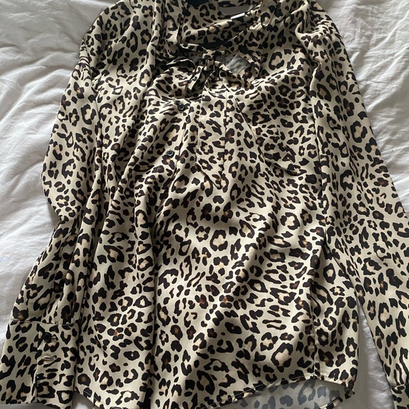 Zara Leopard Top - Picture 3 of 5